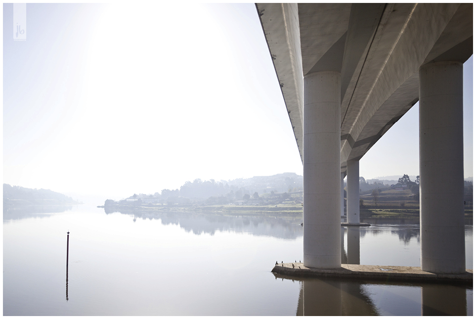 beton Brücke in Porto