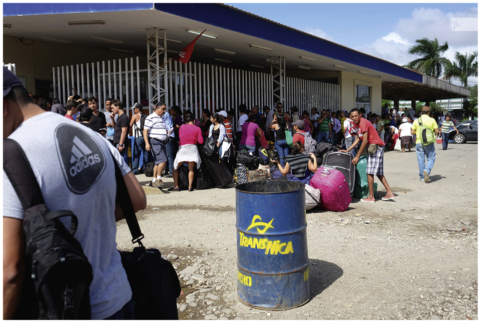 der Grenzübertritt von Costa Rica nach Nicaragua