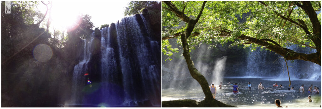 Der sehenswerte Wasserfall Llanos de Cortés in Costa Rica.