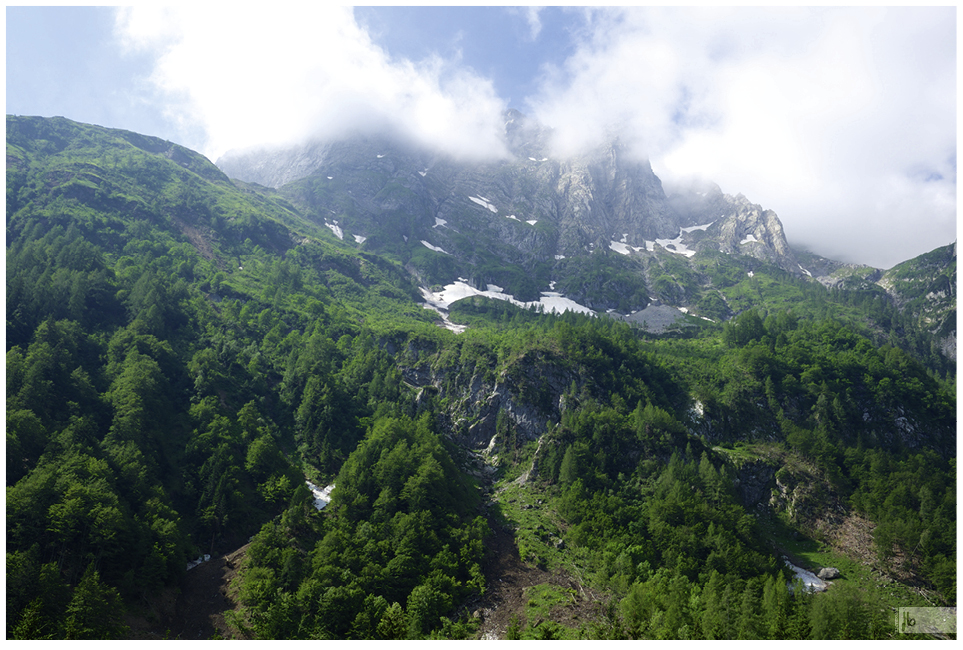 Berglandschaft in den Alpen