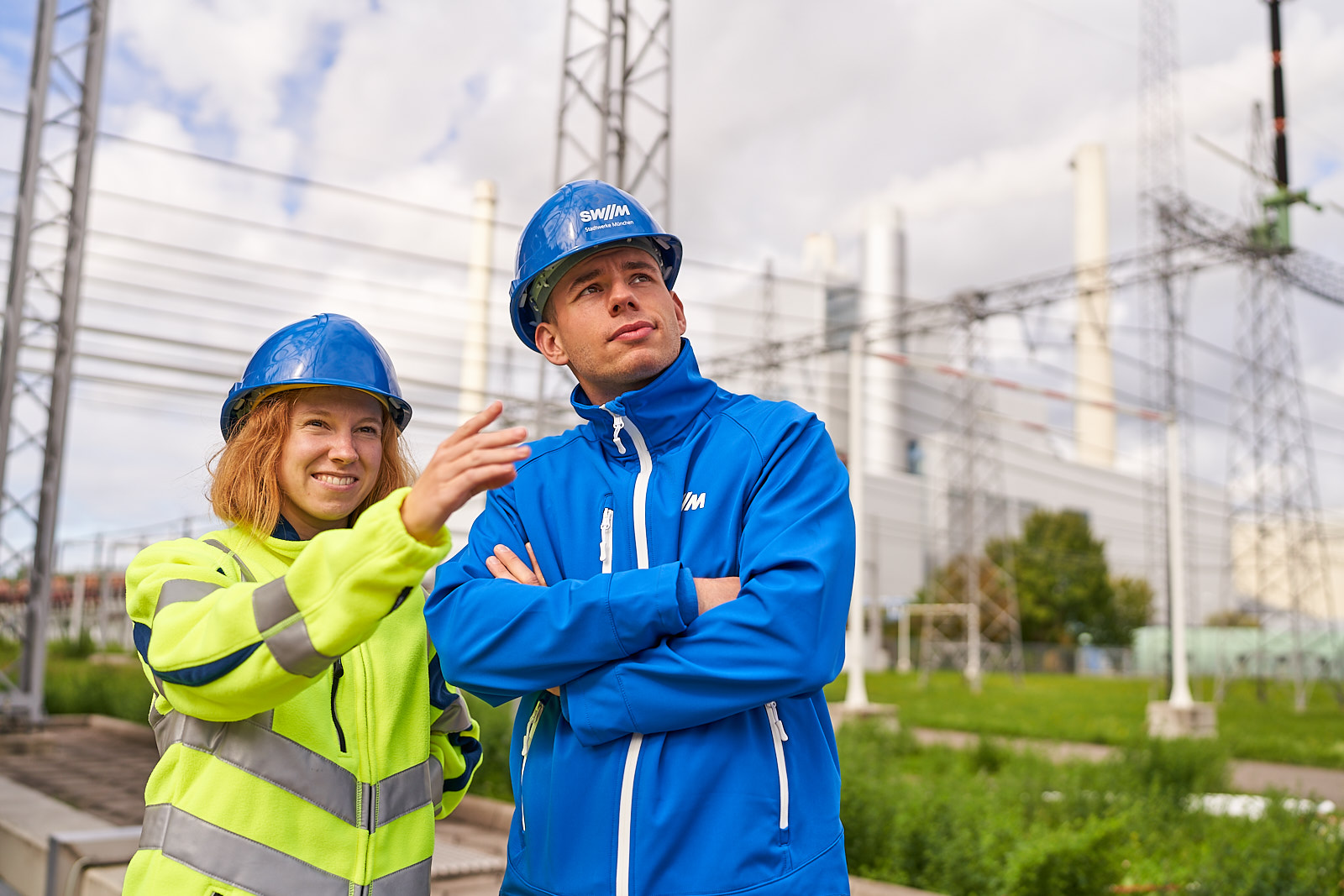 im Kraftwerk der SWM bei den Generatoren