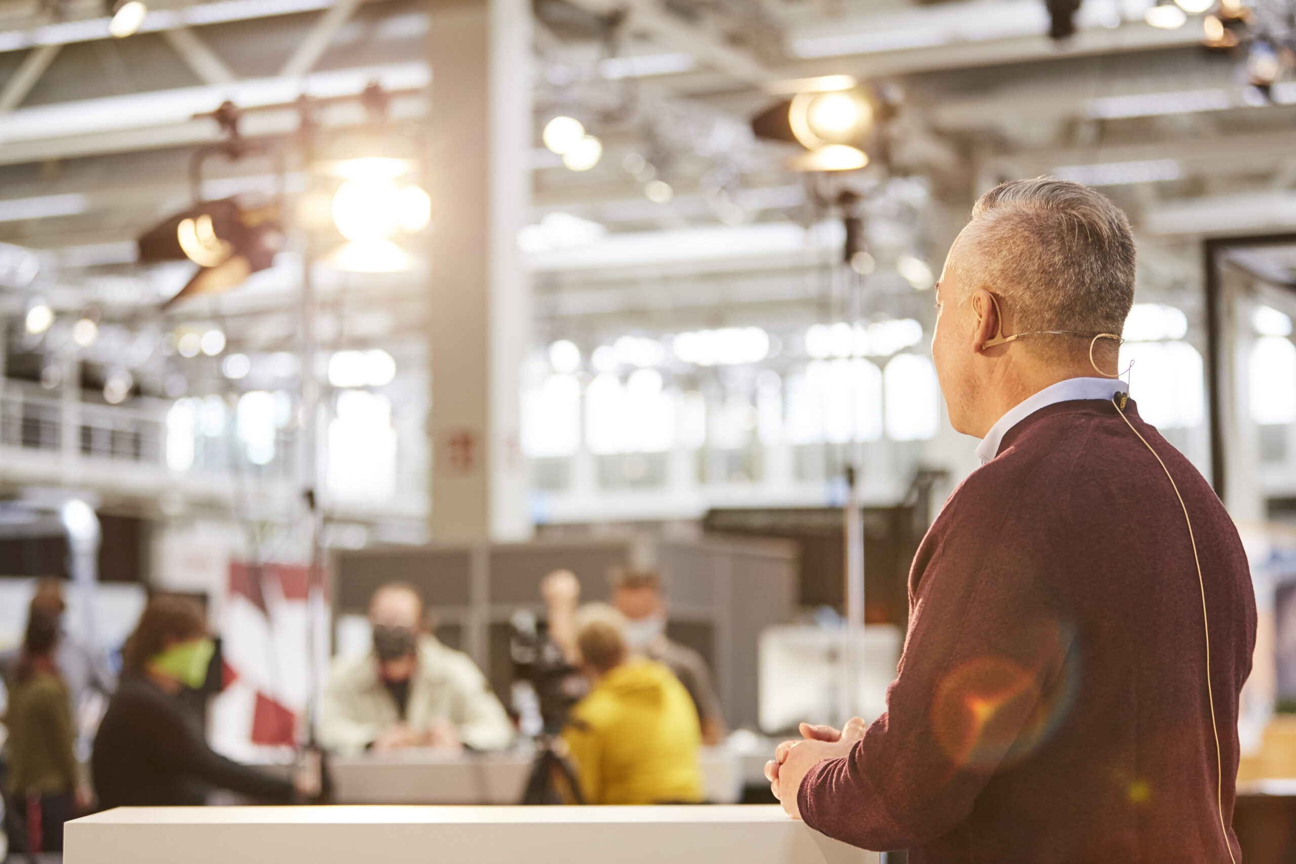 Walter Young auf dem future book forum von Canon Production Printing in Poing